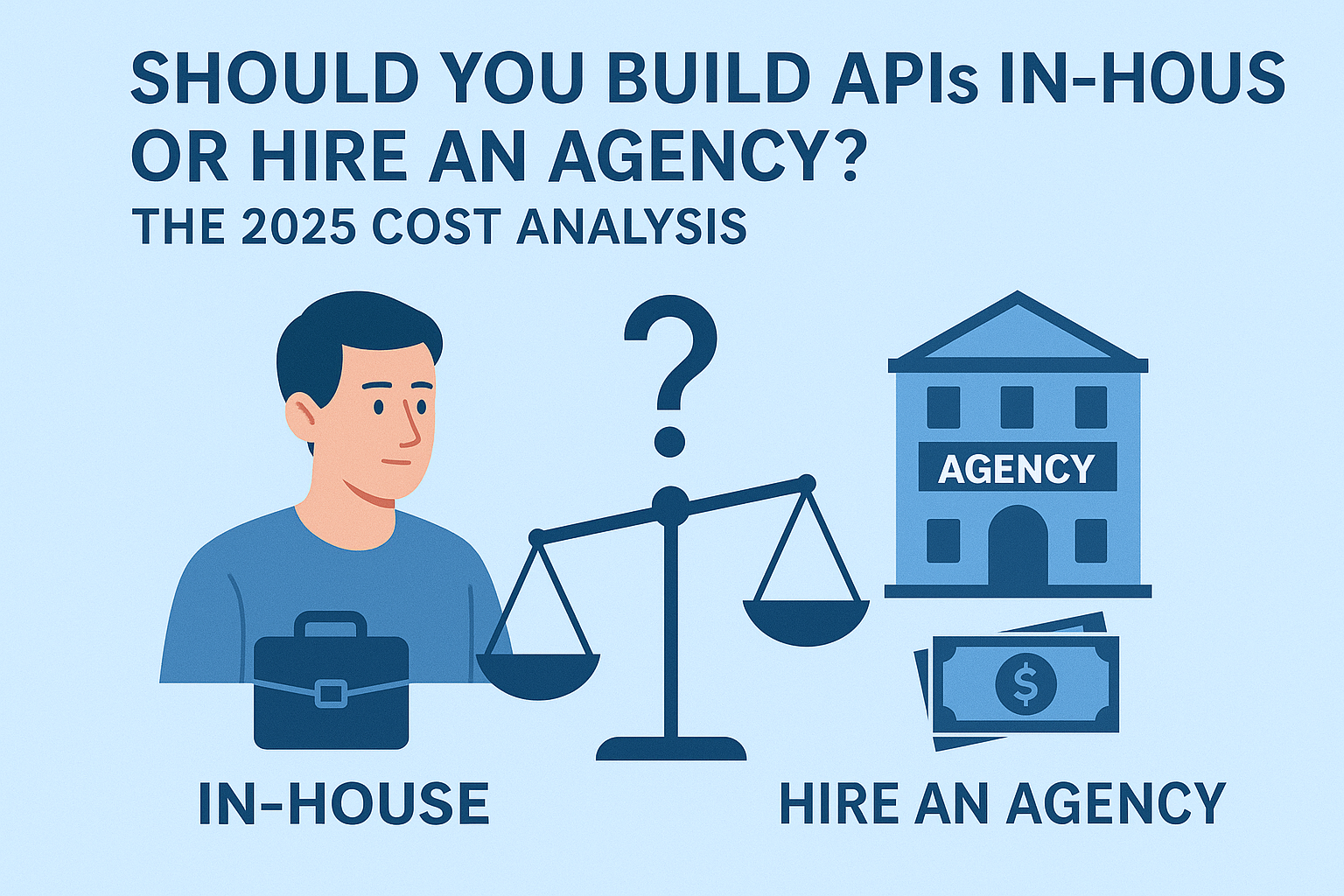 In-House vs Agency API Development: True Cost Analysis 2025